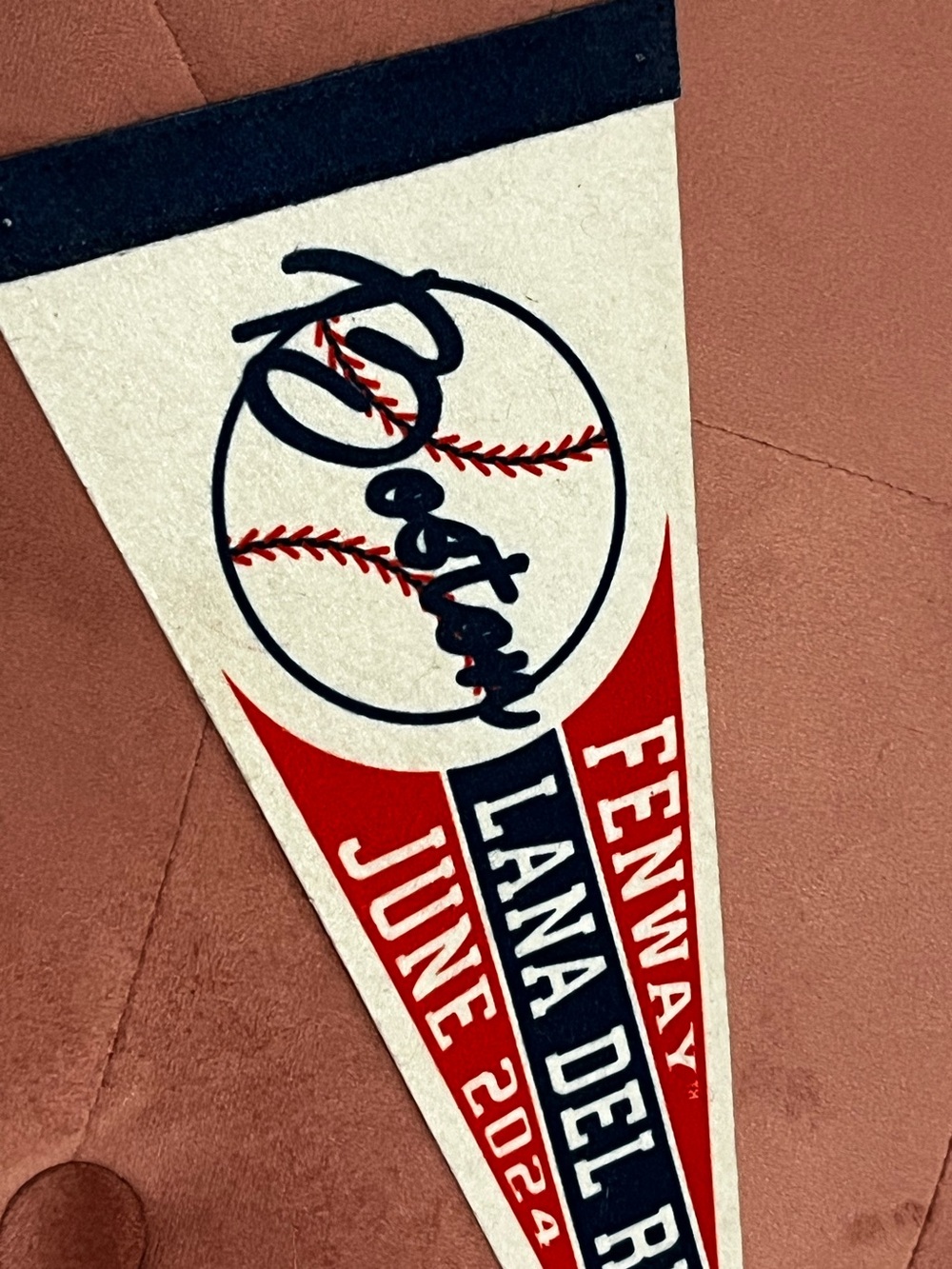 LANA DEL REY FENWAY 2024 PENNANT